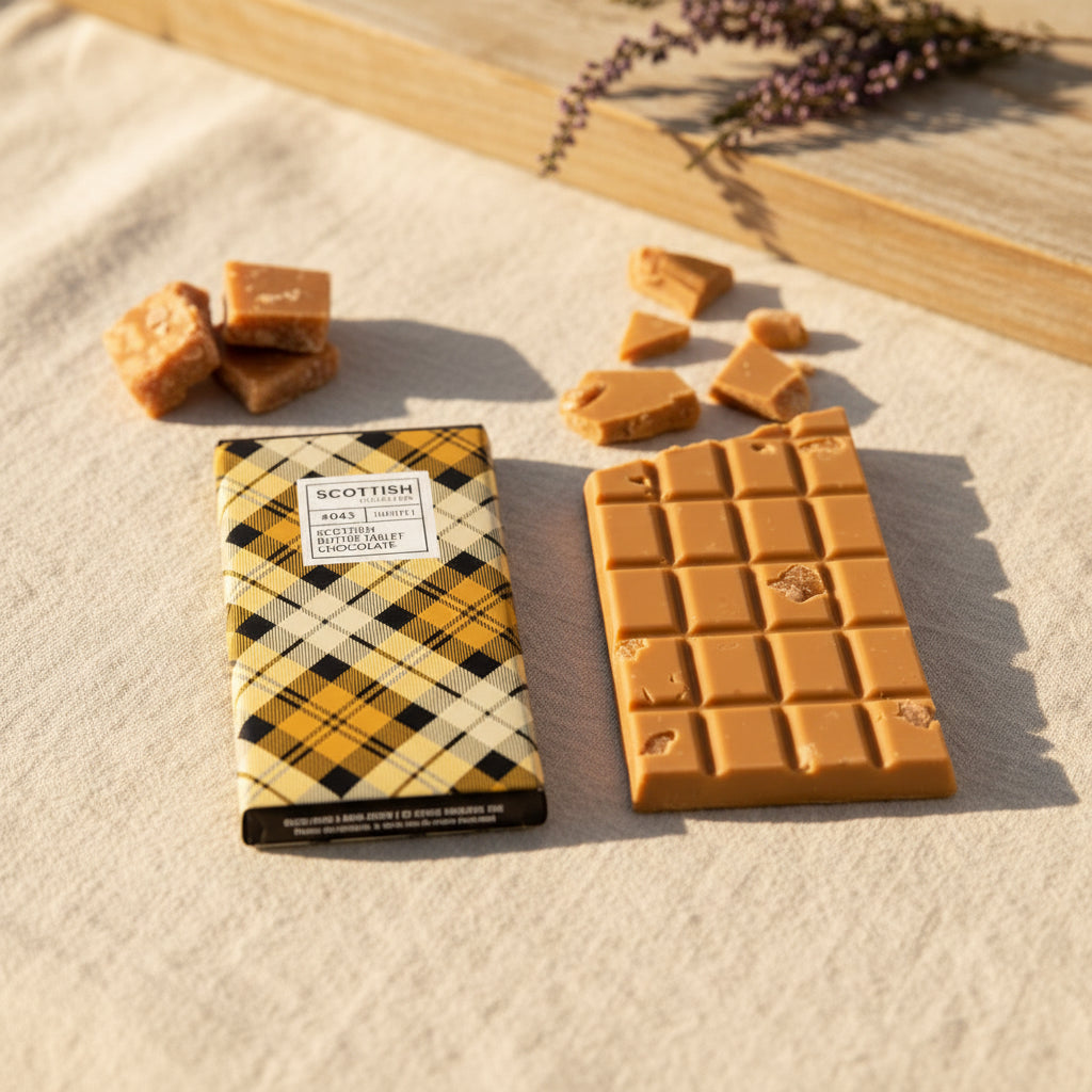 Scottish Tablet Chocolate Bar