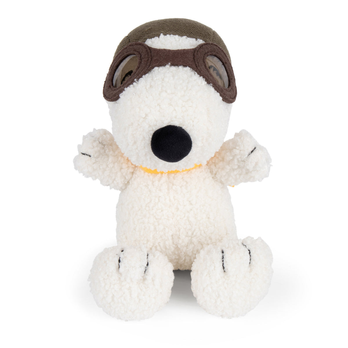 Snoopy Flying Ace front view with goggles on white background